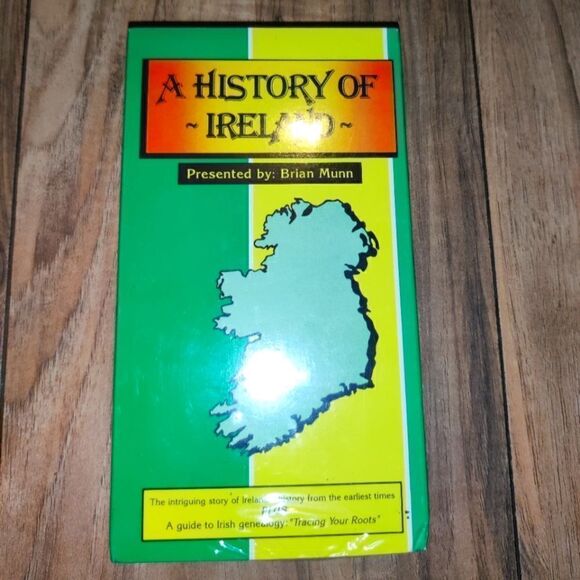 A History of Ireland (VHS) Rare 1992 History Video Shot On Location New - Picture 2 of 5